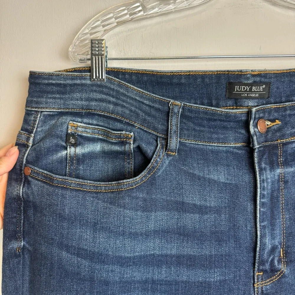 Judy Blue Skinny Fit Jeans Sz 20W Dark Wash Stretch